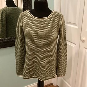 J Crew Olive Green Wool Sweater